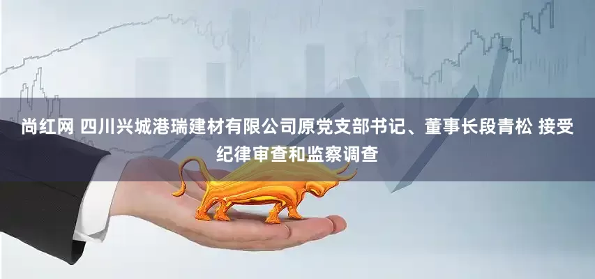 尚红网 四川兴城港瑞建材有限公司原党支部书记、董事长段青松 接受纪律审查和监察调查