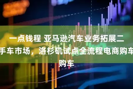 一点钱程 亚马逊汽车业务拓展二手车市场，洛杉矶试点全流程电商购车