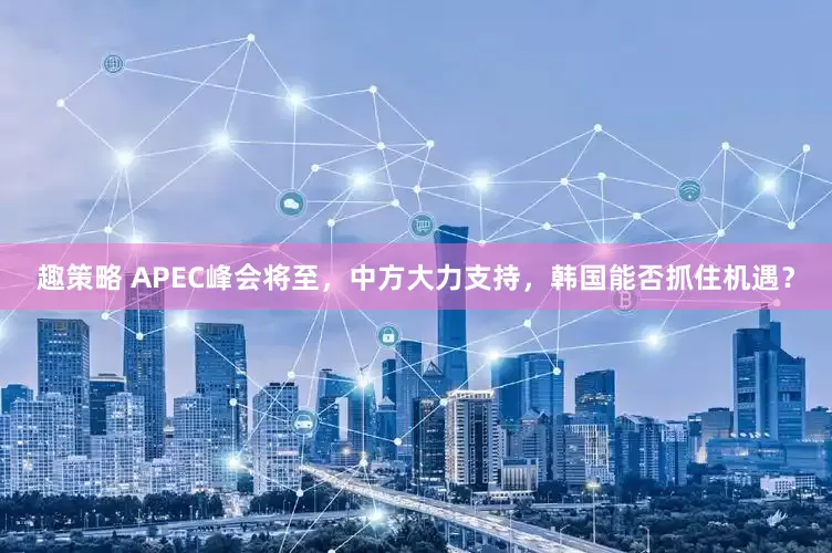 趣策略 APEC峰会将至,中方大力支持,韩国能否抓住机遇?